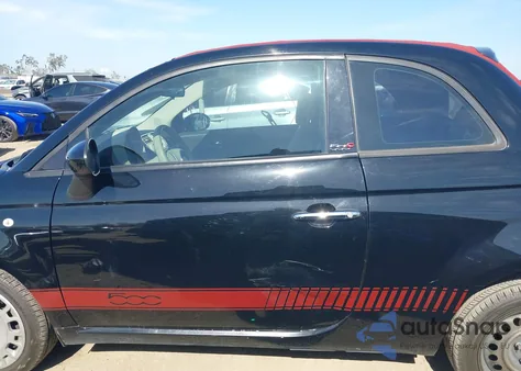 2015 Fiat 500C Pop из США, поврежденный, VIN 3C3CFFDR6FT507797